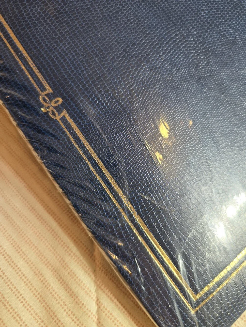 Focal Brand Vintage 300 Pocket Navy Blue Photo Album